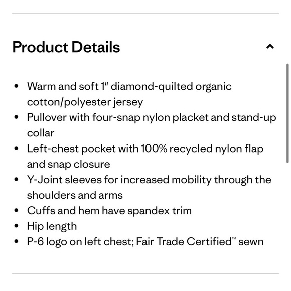 Patagonia Sweater Womens Organic Cotton Quilt Snap-T Pullover Size Medium **flaw - Picture 2 of 11